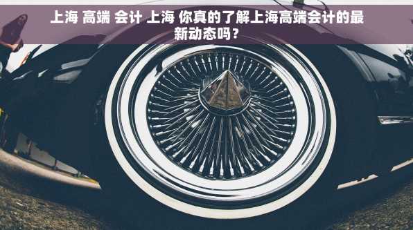 上海 高端 会计 上海 你真的了解上海高端会计的最新动态吗？
