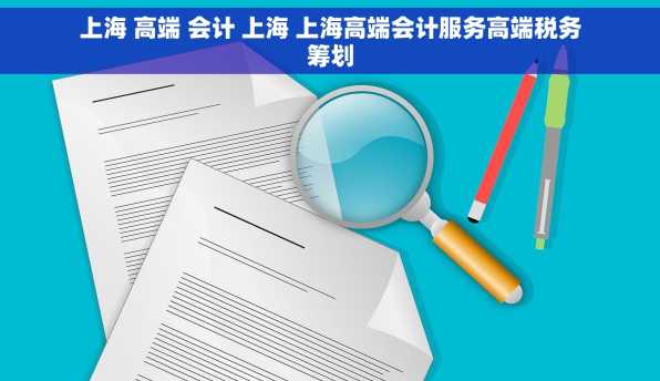 上海 高端 会计 上海 上海高端会计服务高端税务筹划
