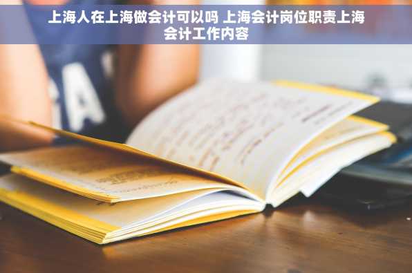上海人在上海做会计可以吗 上海会计岗位职责上海会计工作内容