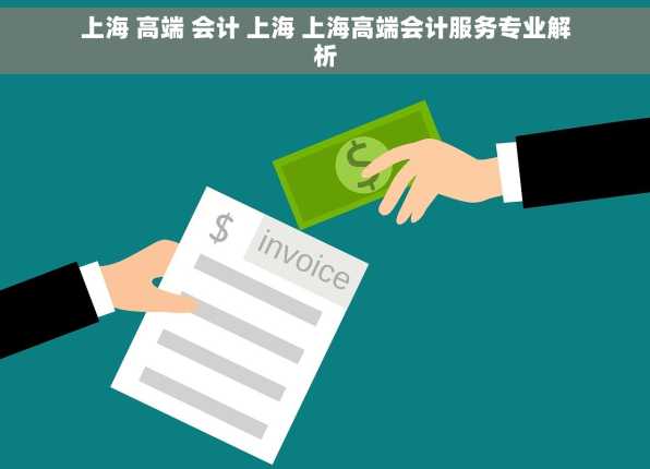 上海 高端 会计 上海 上海高端会计服务专业解析