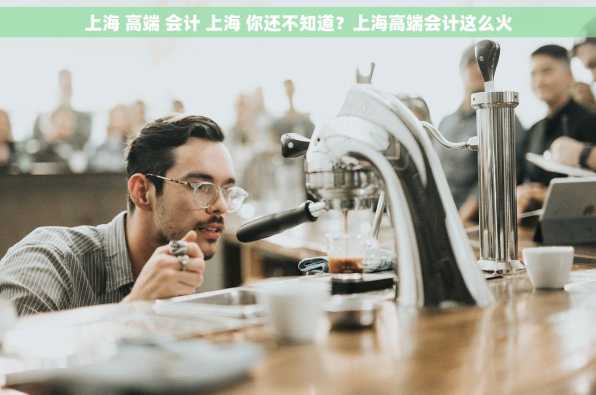 上海 高端 会计 上海 你还不知道？上海高端会计这么火