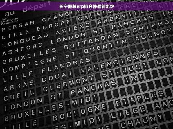 长宁服装erp排名榜最新出炉
