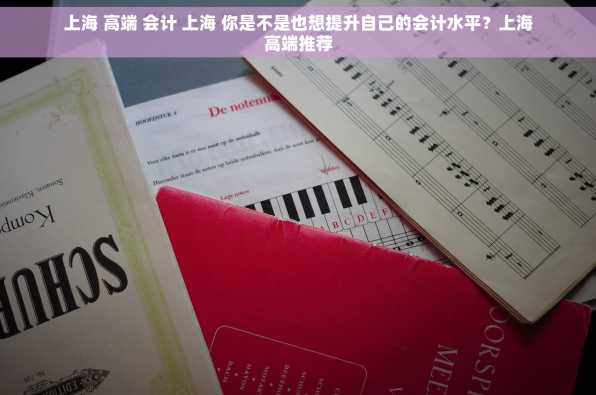 上海 高端 会计 上海 你是不是也想提升自己的会计水平？上海高端推荐