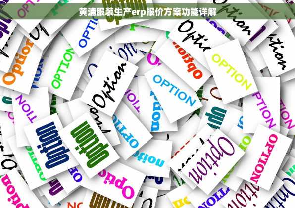 黄浦服装生产erp报价方案功能详解