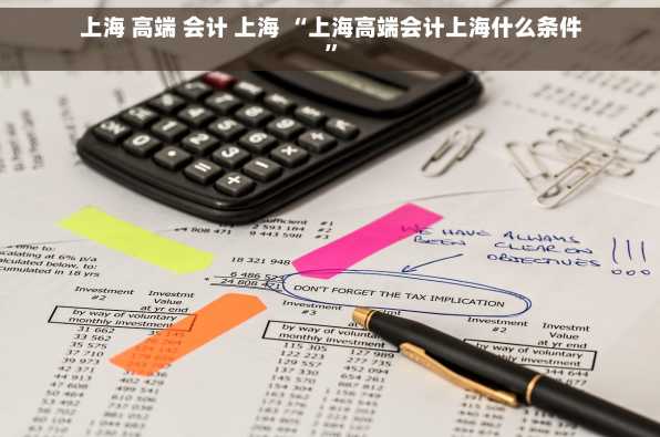 上海 高端 会计 上海 “上海高端会计上海什么条件”