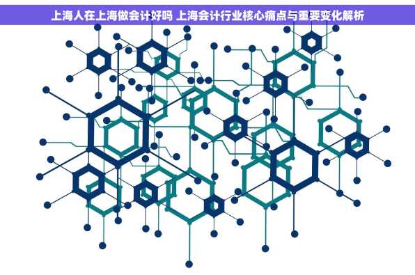 上海人在上海做会计好吗 上海会计行业核心痛点与重要变化解析