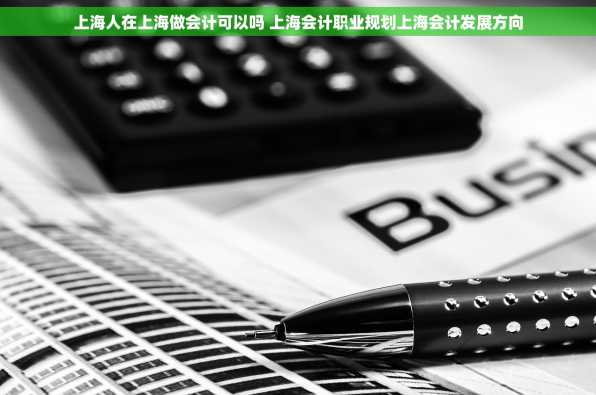 上海人在上海做会计可以吗 上海会计职业规划上海会计发展方向