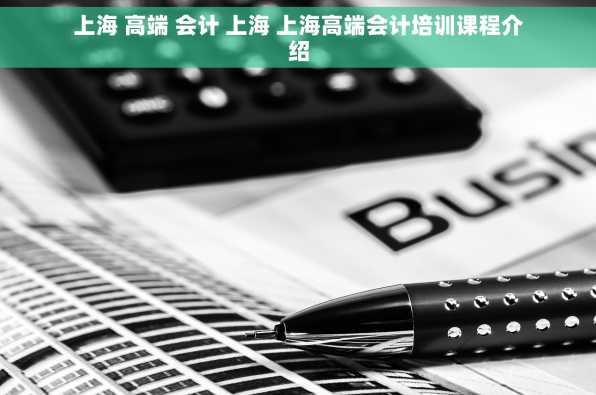 上海 高端 会计 上海 上海高端会计培训课程介绍