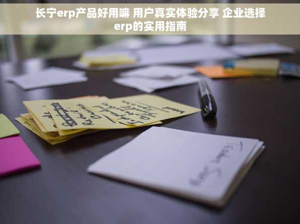 长宁erp产品好用嘛 用户真实体验分享 企业选择erp的实用指南
