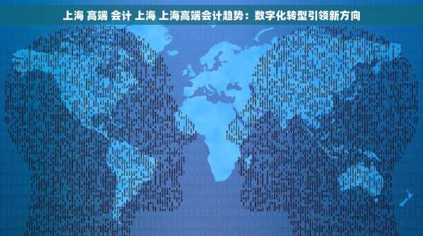 上海 高端 会计 上海 上海高端会计趋势：数字化转型引领新方向