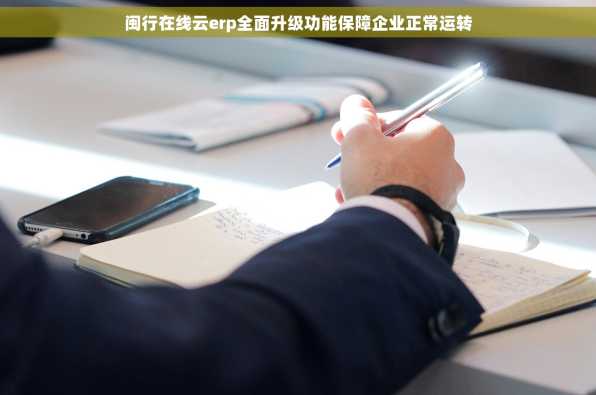 闽行在线云erp全面升级功能保障企业正常运转
