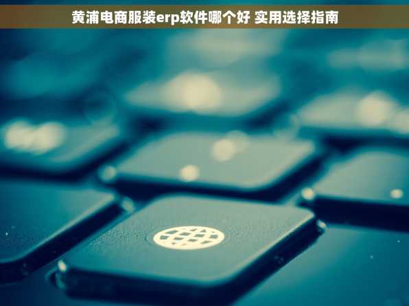 黄浦电商服装erp软件哪个好 实用选择指南