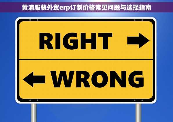 黄浦服装外贸erp订制价格常见问题与选择指南