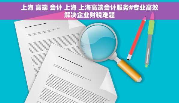 上海 高端 会计 上海 上海高端会计服务#专业高效解决企业财税难题