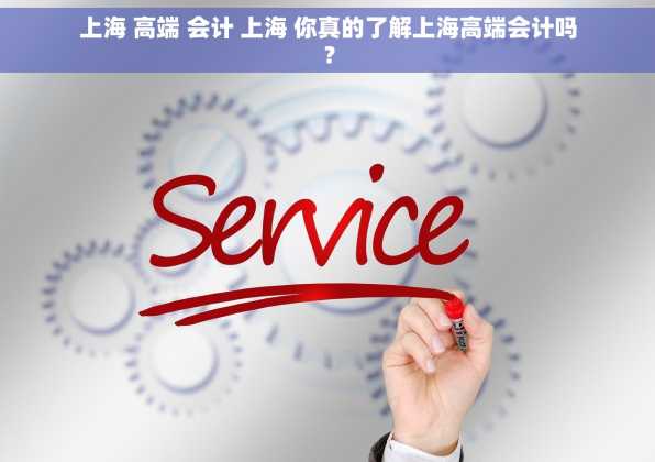 上海 高端 会计 上海 你真的了解上海高端会计吗？