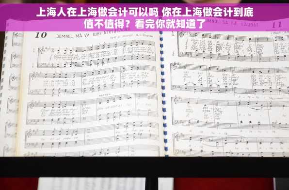 上海人在上海做会计可以吗 你在上海做会计到底值不值得？看完你就知道了