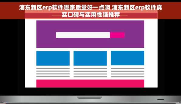 浦东新区erp软件哪家质量好一点啊 浦东新区erp软件真实口碑与实用性强推荐