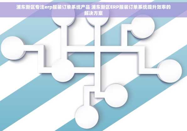 浦东新区专注erp服装订单系统产品 浦东新区ERP服装订单系统提升效率的解决方案