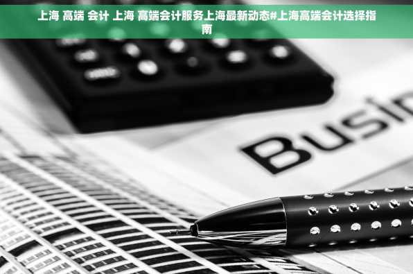 上海 高端 会计 上海 高端会计服务上海最新动态#上海高端会计选择指南