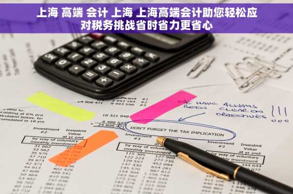 上海 高端 会计 上海 上海高端会计助您轻松应对税务挑战省时省力更省心