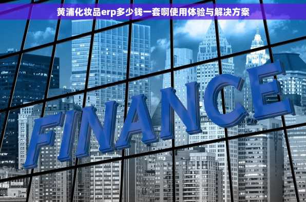 黄浦化妆品erp多少钱一套啊使用体验与解决方案