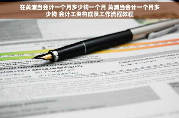 在黄浦当会计一个月多少钱一个月 黄浦当会计一个月多少钱 会计工资构成及工作流程教程