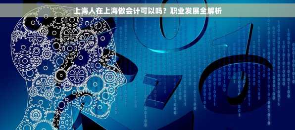 上海人在上海做会计可以吗？职业发展全解析