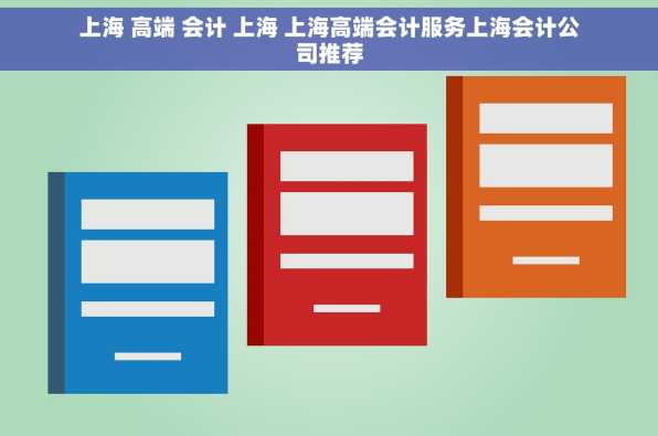 上海 高端 会计 上海 上海高端会计服务上海会计公司推荐