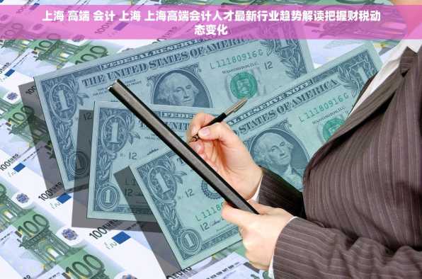 上海 高端 会计 上海 上海高端会计人才最新行业趋势解读把握财税动态变化