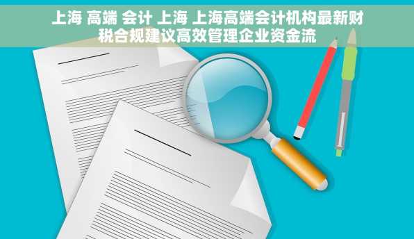 上海 高端 会计 上海 上海高端会计机构最新财税合规建议高效管理企业资金流