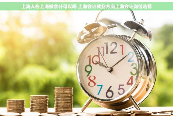 上海人在上海做会计可以吗 上海会计就业方向上海会计岗位选择