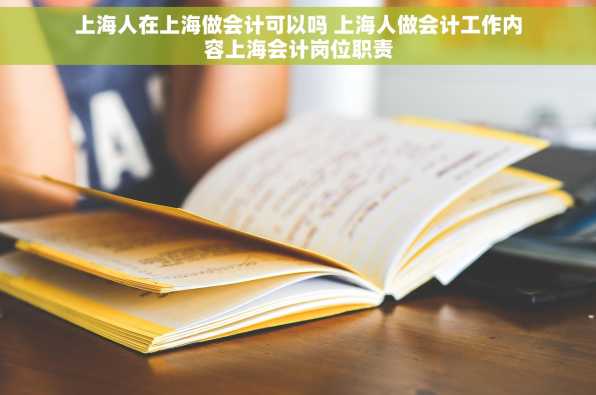 上海人在上海做会计可以吗 上海人做会计工作内容上海会计岗位职责