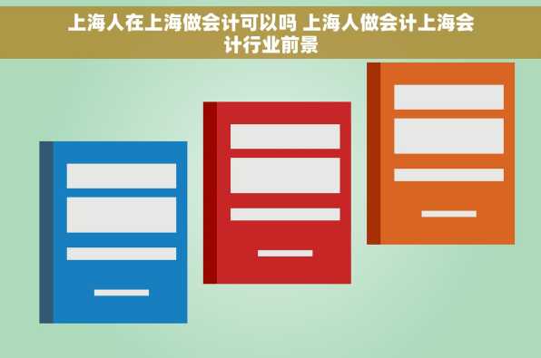 上海人在上海做会计可以吗 上海人做会计上海会计行业前景