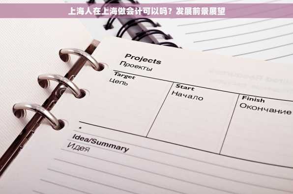 上海人在上海做会计可以吗？发展前景展望