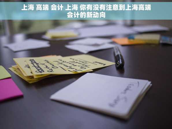 上海 高端 会计 上海 你有没有注意到上海高端会计的新动向