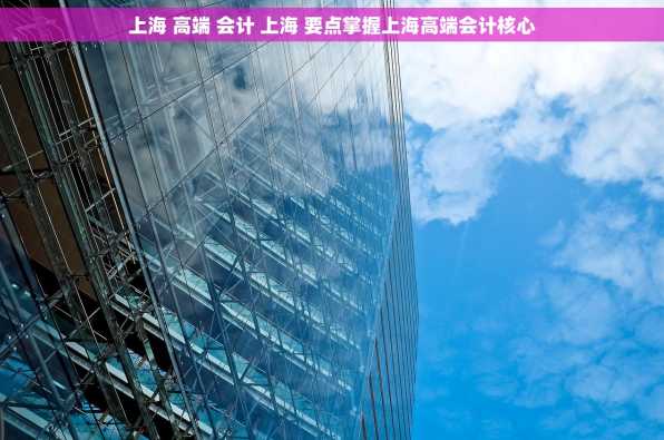 上海 高端 会计 上海 要点掌握上海高端会计核心