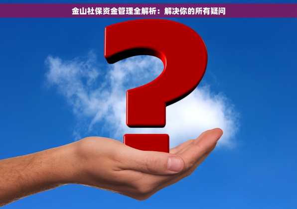 金山社保资金管理全解析：解决你的所有疑问