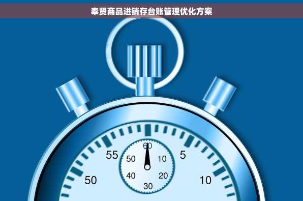 奉贤商品进销存台账管理优化方案