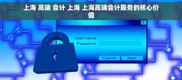 上海 高端 会计 上海 上海高端会计服务的核心价值