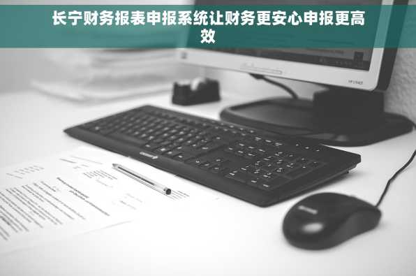 长宁财务报表申报系统让财务更安心申报更高效