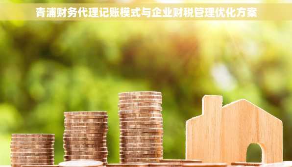 青浦财务代理记账模式与企业财税管理优化方案