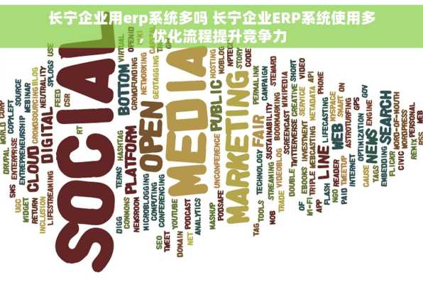 长宁企业用erp系统多吗 长宁企业ERP系统使用多，优化流程提升竞争力