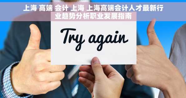 上海 高端 会计 上海 上海高端会计人才最新行业趋势分析职业发展指南