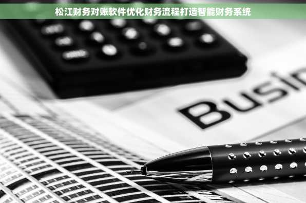 松江财务对账软件优化财务流程打造智能财务系统