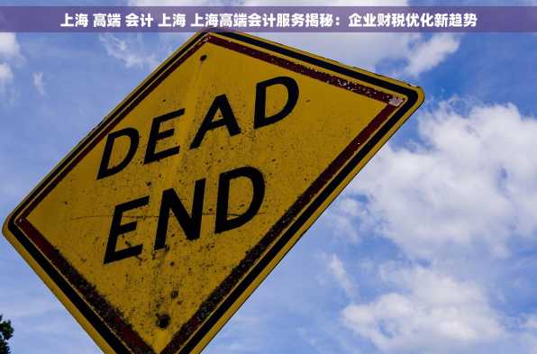 上海 高端 会计 上海 上海高端会计服务揭秘：企业财税优化新趋势