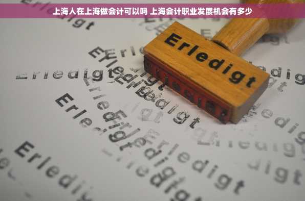 上海人在上海做会计可以吗 上海会计职业发展机会有多少