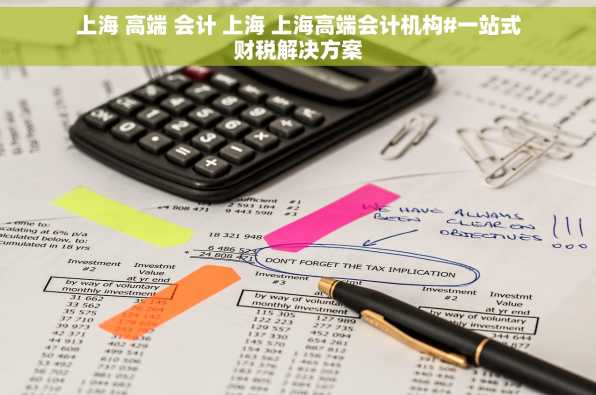 上海 高端 会计 上海 上海高端会计机构#一站式财税解决方案