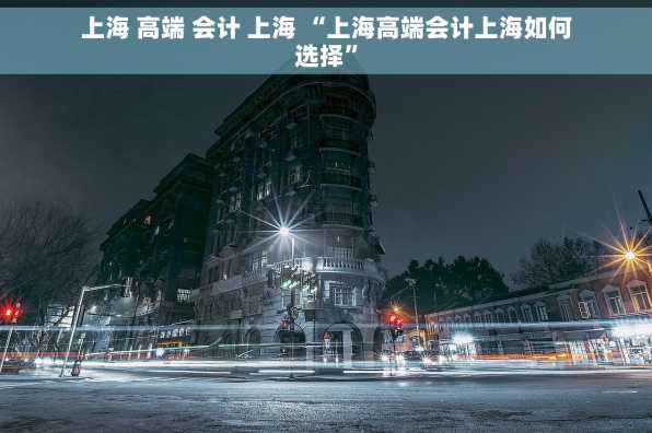 上海 高端 会计 上海 “上海高端会计上海如何选择”