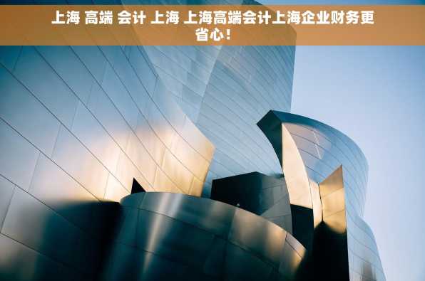 上海 高端 会计 上海 上海高端会计上海企业财务更省心！