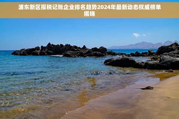 浦东新区报税记账企业排名趋势2024年最新动态权威榜单揭晓